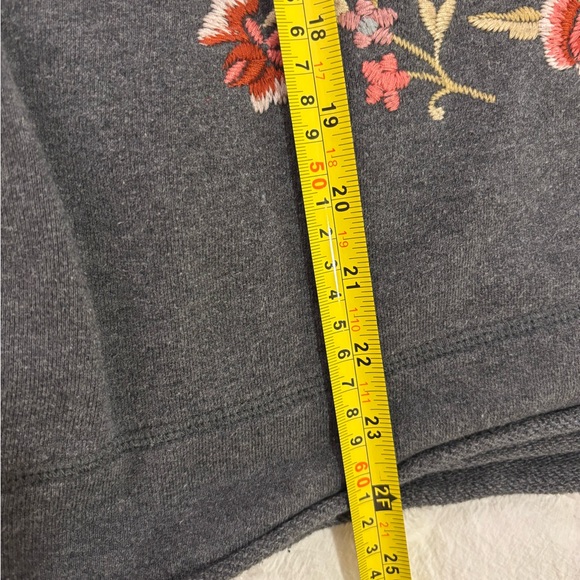 Johnny Was Brielle Pullover | Floral Embroidered Sweatshirt | 100% Cotton - Picture 8 of 10